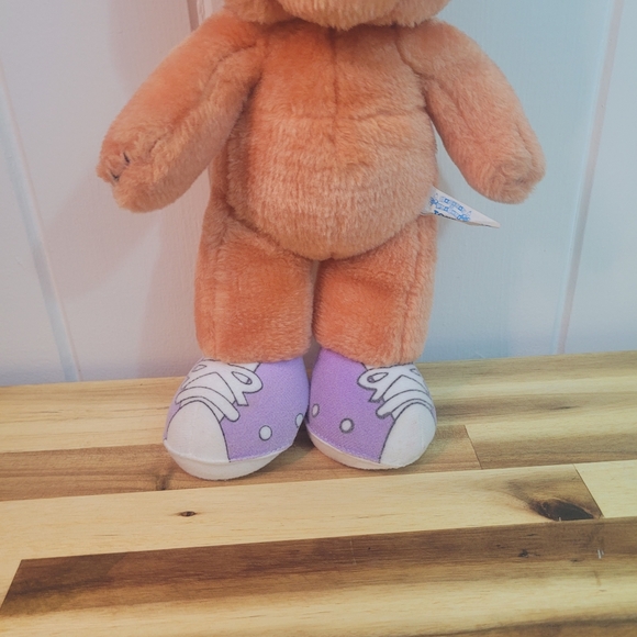 Vintage Teddy Bear "Morgan" Plush 1990's Bananas in Pajamas-Missing Clothes 13" - Picture 3 of 10